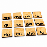 200-Piece Magnetic Spanish Letters & Syllables Set