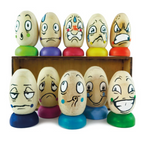 Set of Eggs with Emotions