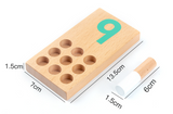 Beads with cylinders