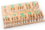 Beads with cylinders