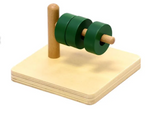Horizontal Rod Insert with 3 Discs