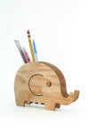 Elephant pencil and cell phone holder