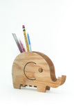 Elephant pencil and cell phone holder