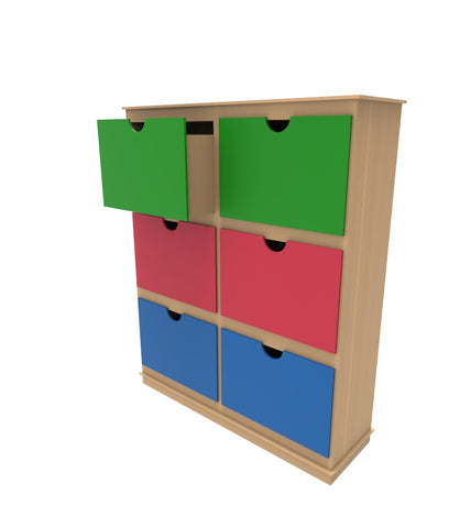 cabinet with drawers