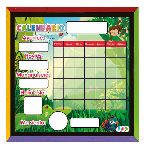 Illustrated Calendar A Magnetic
