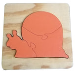 Animals and dinos puzzle 3 pieces