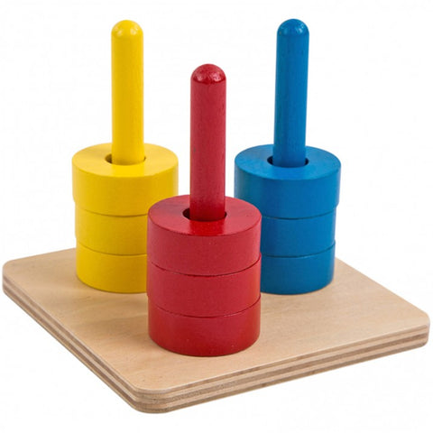Vertical stackable in 3 colors