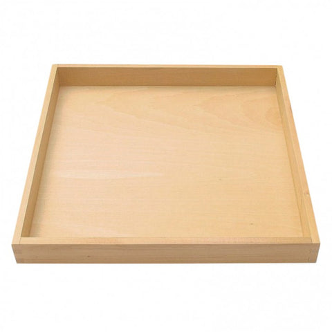 Montessori fabric folding tray