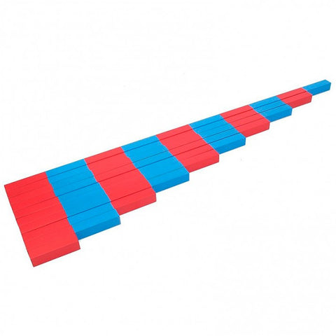 Montessori number bars