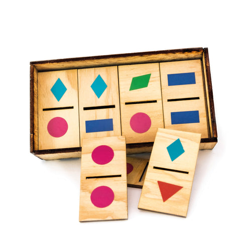 Dominoes of geometric figures
