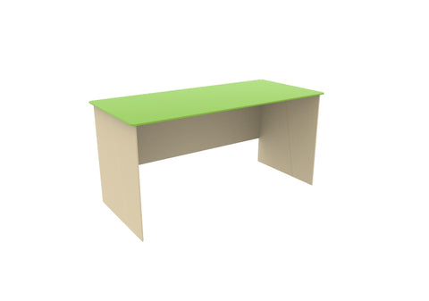 Simple wooden desk