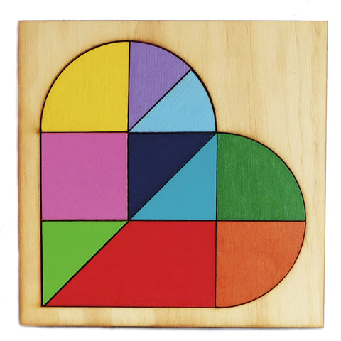 tangram heart