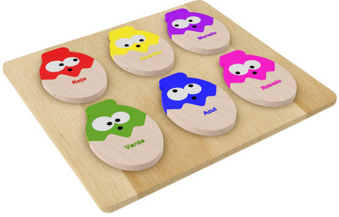 Set of Colored Eggs