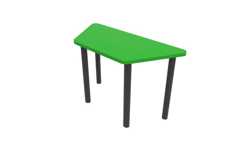 trapezoidal table
