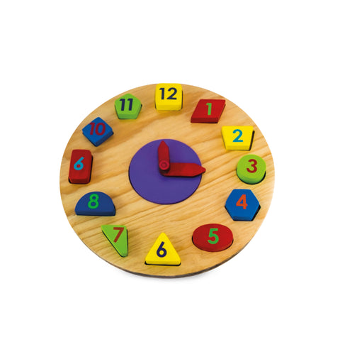 UCO wooden clock with movable needles