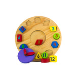UCO wooden clock with movable needles
