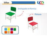 Colorful high quality Kids Furniture School chair.