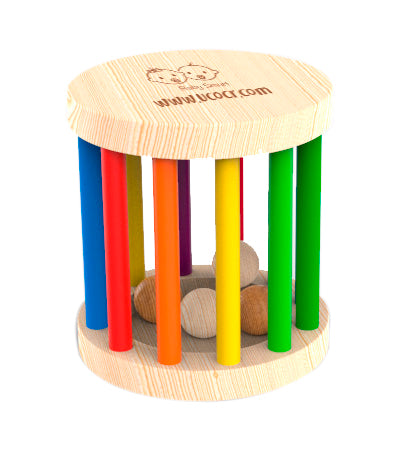Wooden Sensory Toy for Babies and Toddlers