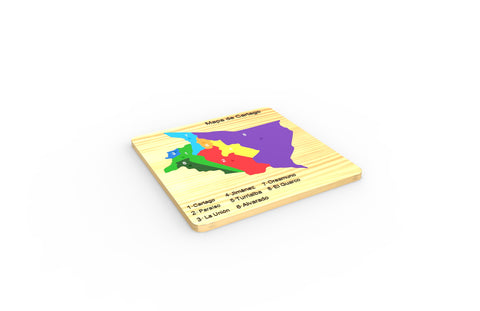 Cartago Map Puzzle